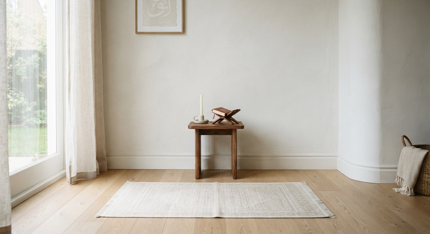 Setting Up a Prayer Corner in a Small Home